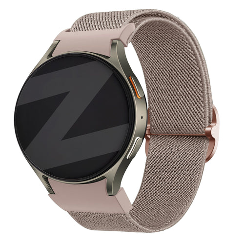 Bandz Bracelet elastique 'Easy Fit' Samsung Galaxy Watch 4 Classic 46mm (beige)