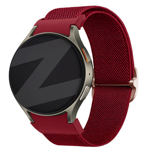 Bandz Bracelet elastique 'Easy Fit' Samsung Galaxy Watch 5 - 44mm (rouge)