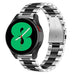 Bracelet acier Samsung Galaxy Watch 4 40mm (argent/noir)