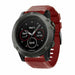 Bracelet silicone Garmin Descent MK3i - 51mm (rouge)