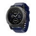 Bracelet silicone Garmin Fenix 3 (bleu fonce)