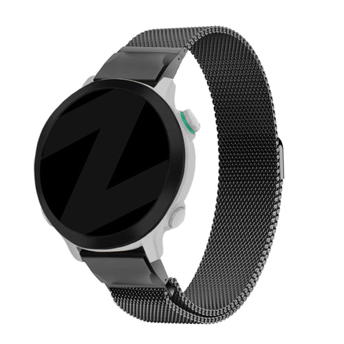 Bandz Bracelet milanais Loop Garmin Approach S70 - 42mm (noir)
