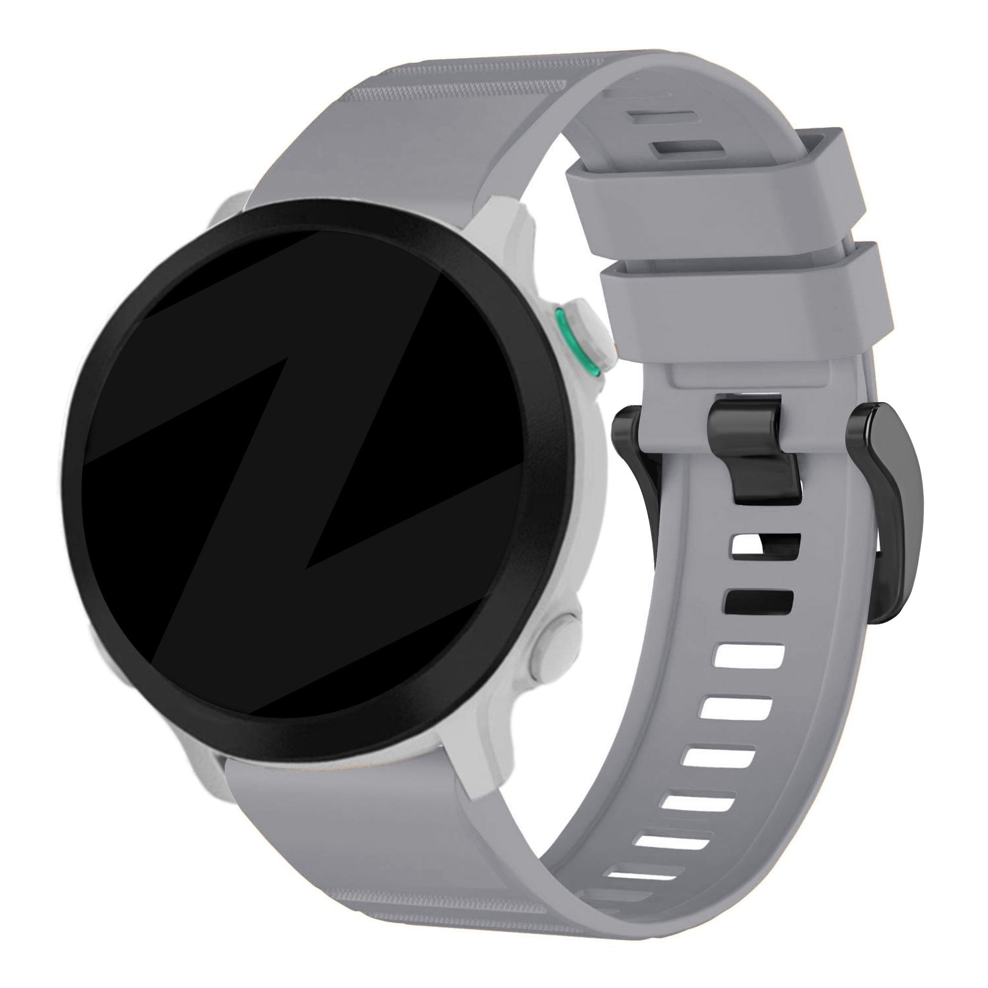 Bandz Bracelet silicone avec boucle Garmin Approach S60 (gris)