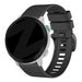 Bandz Bracelet silicone avec boucle Garmin Enduro 1 / 2 / 3 (noir)