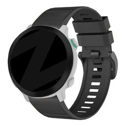 Bandz Bracelet silicone á boucle Garmin Instinct E - 45mm (noir)
