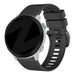 Bandz Garmin Forerunner 745 Buckled Silicone Strap (Black)