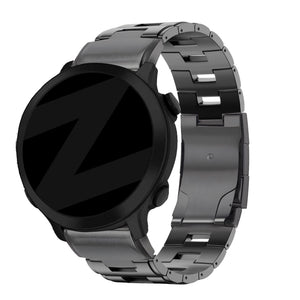 Bandz Garmin Instinct 2 Titanium Link Strap (Grey)