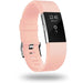 Bracelet silicone Fitbit Charge 2 (rose)