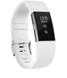 Bracelet silicone Fitbit Charge 2 (blanc)