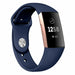 Bracelet sport Fitbit Charge 3 (bleu foncé)