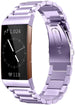 Bracelet acier Fitbit Charge 3 (violet)