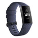 Bracelet silicone Fitbit Charge 4 (bleu foncé)