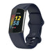 Bracelet silicone Fitbit Charge 5 (bleu foncé)