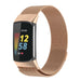 Bracelet Milanais Fitbit Charge 5 (or rose)