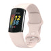 Bracelet silicone Fitbit Charge 5 (rose clair)