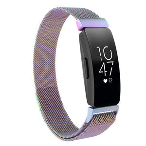 Milanese Strap, on a watch, 3/4 front view