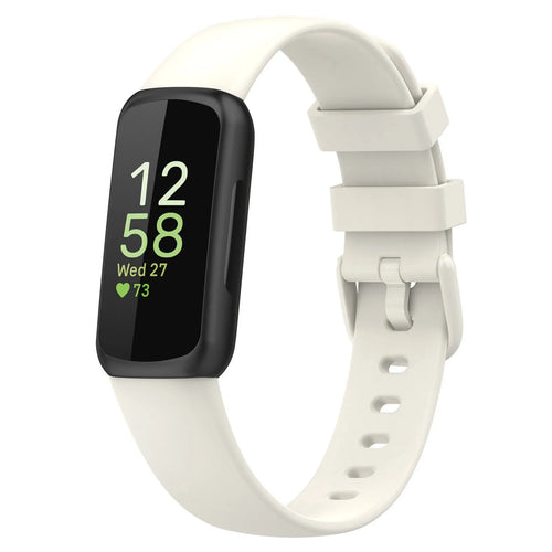 Silicone Strap, on a watch, 3/4 front view