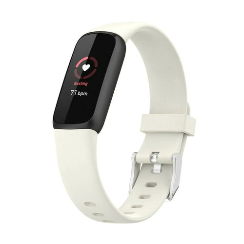 Silicone Strap, on a watch, 3/4 front view