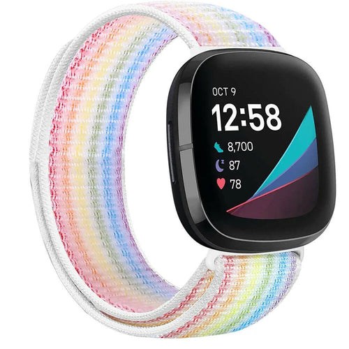 Nylon Strap, on a watch, 3/4 front view