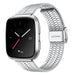 Bracelet acier inoxydable Fitbit Versa (argent)