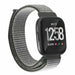 Bracelet nylon Fitbit Versa (vert olive)
