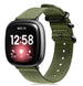 Bracelet nylon boucle Fitbit Versa 3 (vert)