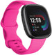 Fitbit Versa 4 Silicone Strap (Bright Pink)