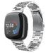 Bracelet acier Fitbit Versa 4 (argent)