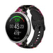 Bracelet Polar Ignite silicone (fleur rose)