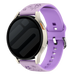 Fossil Gen 5e - 42mm Flower Silicone Strap (Lavender/Purple)