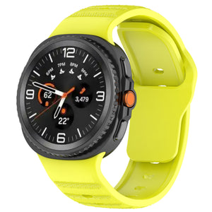 Samsung Galaxy Watch 8 - 40mm Outdoor Silicone Strap (Lime)