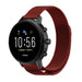 Bracelet milanais Fossil Gen 5 (rouge)