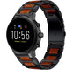 Bracelet bois/acier Fossil Gen 5 (noir)