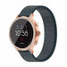 Bracelet élastique Fossil Gen 5e - 42mm (bleu foncé)