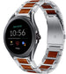 Bracelet bois/acier Fossil Gen 5e 44mm (argent)
