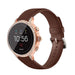 Bracelet cuir Huawei Watch GT 4 - 41mm (marron-rouge)