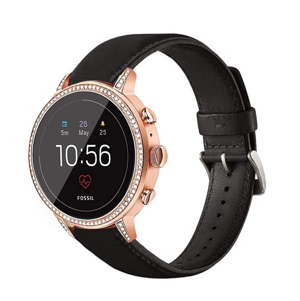 Bracelet cuir Huawei Watch GT 6 - 41mm (noir)