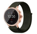 Bracelet nylon Fossil Gen 5e - 42mm (vert foncé)