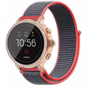 Bracelet nylon Fossil Gen 4 Venture HR (coquillage)