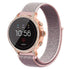 Bracelet nylon Fossil Gen 4 Venture HR (gris/rose)