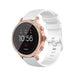 Bracelet silicone Fossil Gen 5e - 42mm (blanc)