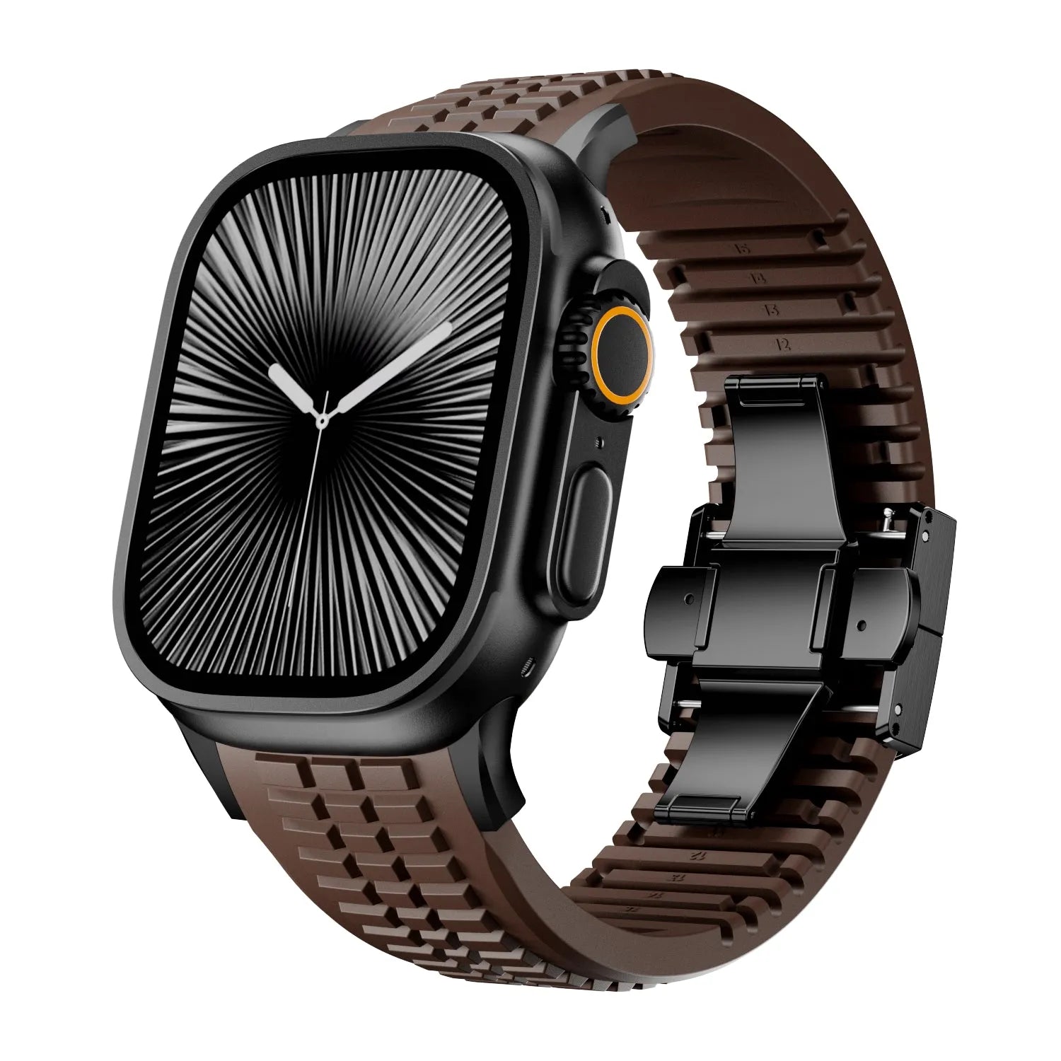 Bracelet silicone Premium Apple Watch (marrón)