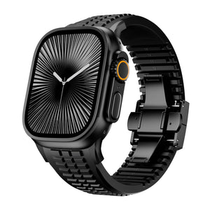 Bracelet silicone Premium Apple Watch (noir)