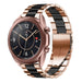 Bracelet acier Samsung Galaxy Watch 3 41mm (or rose/noir)