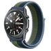 Bracelet nylon Samsung Galaxy Watch 3 45mm (vert et bleu)