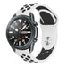 Bracelet sport Samsung Galaxy Watch 3 45mm (blanc/noir)