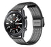 Bracelet acier inoxydable Samsung Galaxy Watch 3 45mm (noir)