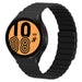 Bracelet silicone magnétique Galaxy Watch 4 40 mm (noir)