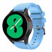 Bracelet silicone Samsung Galaxy Watch 4 40mm (bleu sable)