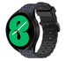 Bracelet boucle sport Samsung Galaxy Watch 4 40mm (noir/bleu)